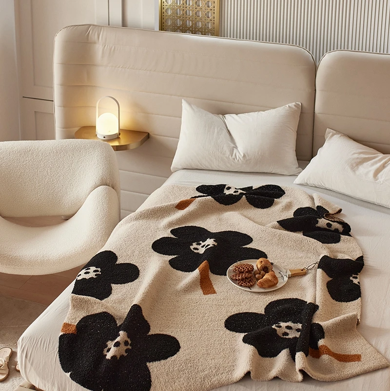 1 pc Soft Cozy 100% Cotton Blanket 100cm/150cm/180cm/200cm  Bedspread On the Bed Home Decor Thin Cotton Plaid Waffle Blanket