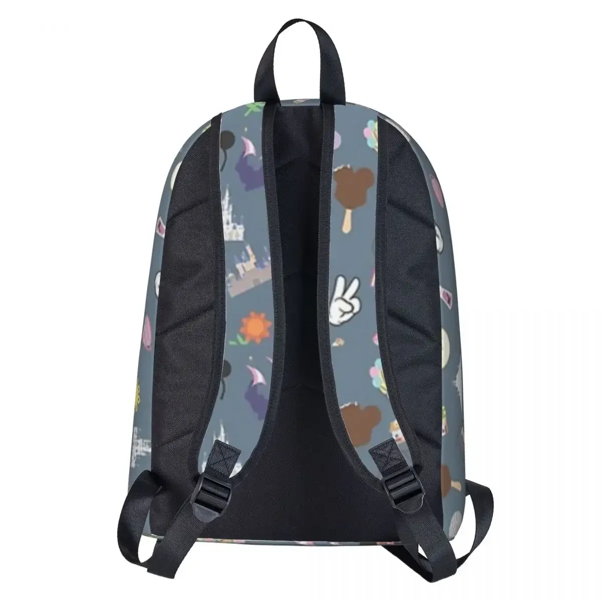 Treffen Sie mich an meinem glücklichen Ort Rucksack lässig Schüler Schult asche Laptop Rucksack Reise rucksack große Kapazität Bücher tasche