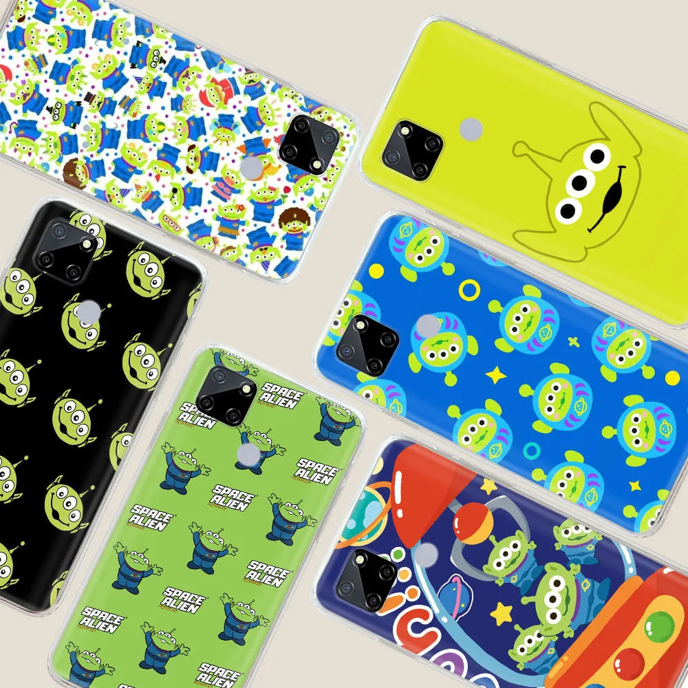 Toy Story Alien Transparent Phone Case for LG V60 THINQ5 G8 G8x ThinQ K9 VELVET Stylo 6 V40 V50 K30 K42 K62 Q61 Q60 Q61 Q52