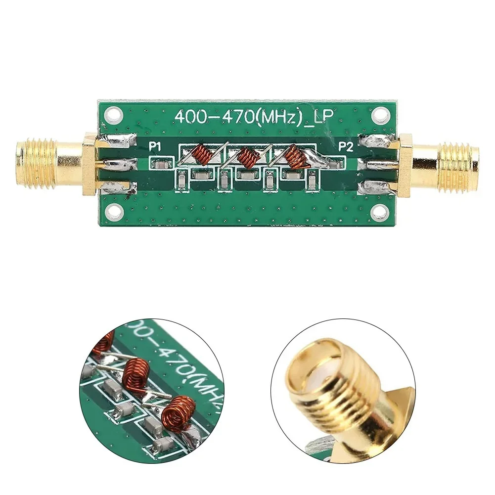 Low Pass Filter Module LPF 400‑470MHZ PCB Electronic Component Power Module Test Equipment Accessories Industrial Tool Parts