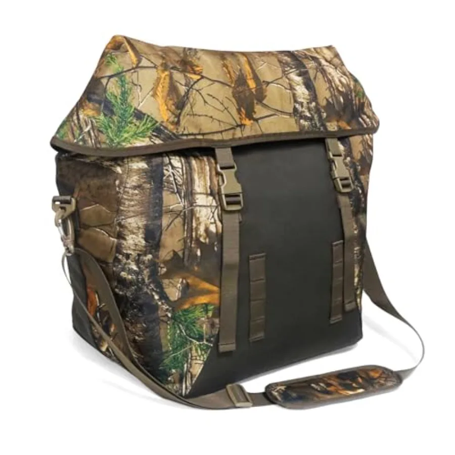 

Water-Resistant Camouflage Duffel Storage Bag with Double Layers for Waterflow Duck Turkey Hunting Scent Proof Outdoor Gear in