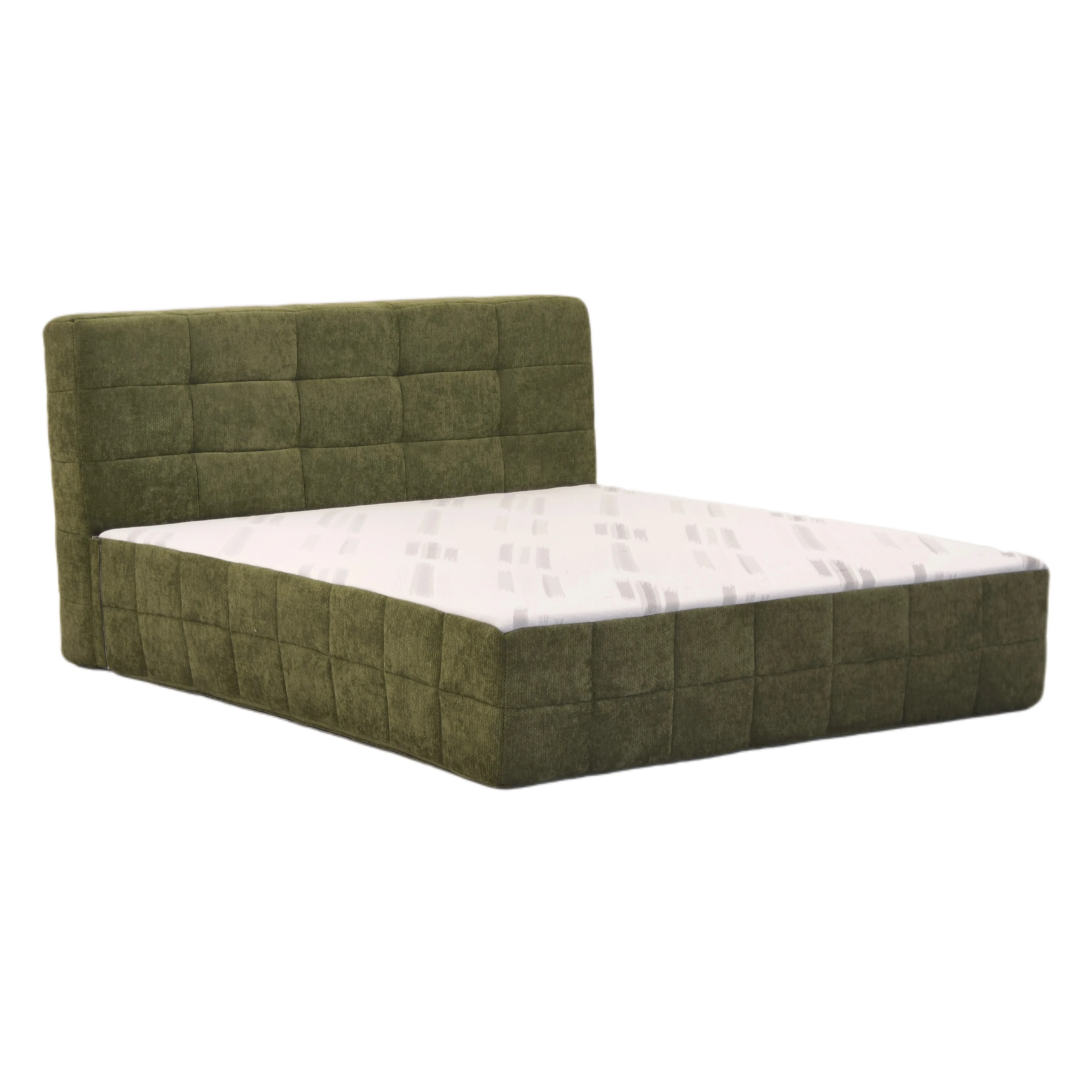 #VERNSSY Modern Minimalist Soft Compress Roll Bed Mattress Set High Density Sponge Upholstery Space-Saving Design 5-Year Warrant