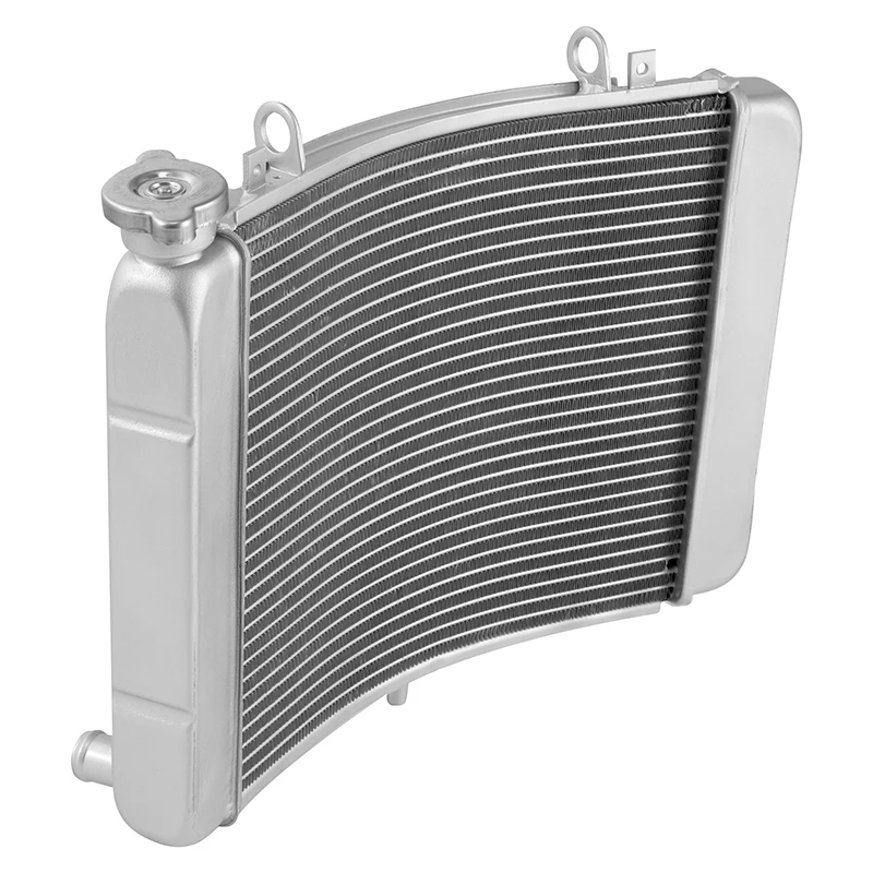 Motorcycle Silver Engine Radiator Cooling Cooler For Honda NSR250 1991-1998 1992 1993 1994 1995 1996 1997