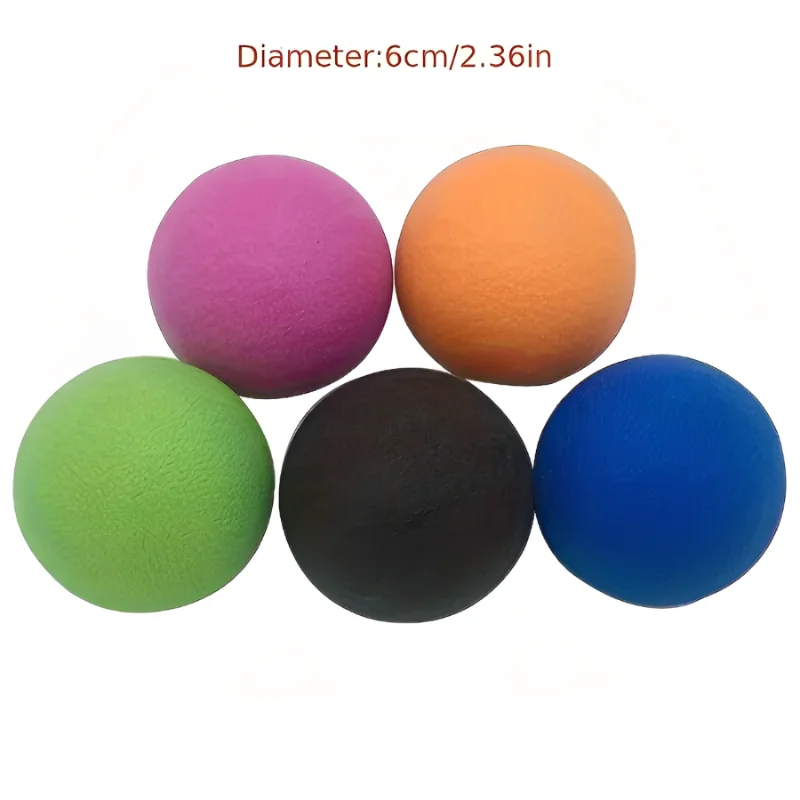 Tpe 6CM Fascia Ball Therapy Deep Tissue Muscle Relaxation Exercise Sports Fitness Yoga Massage Trigger Point Stress Pain Relief