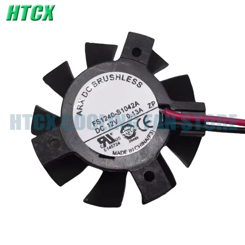 오리지널 FS1240-A1042A 2 선 쿨러 선풍기, 2FL DC 12V, 0.13A Best5 오리지널 FS1240-A1042A 2 선 쿨러 선풍기, 2FL DC 12V, 0.13A Best5