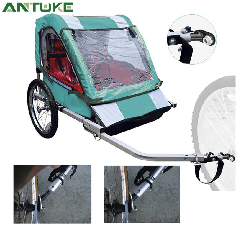 

A Set of Bicycle Trailer Hook-up Installation Adapters High-quality Replacement Axle Bicycle Rear Carrier Installation Bicycle