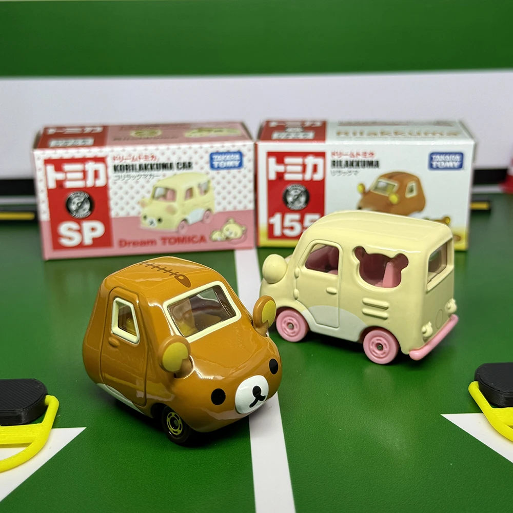 TAKARA TOMY Tomica SP NO.155 Rilakkuma автомобиль мини литая под давлением модель автомобиля из сплава игрушечные металлические подарки для детей мальчиков