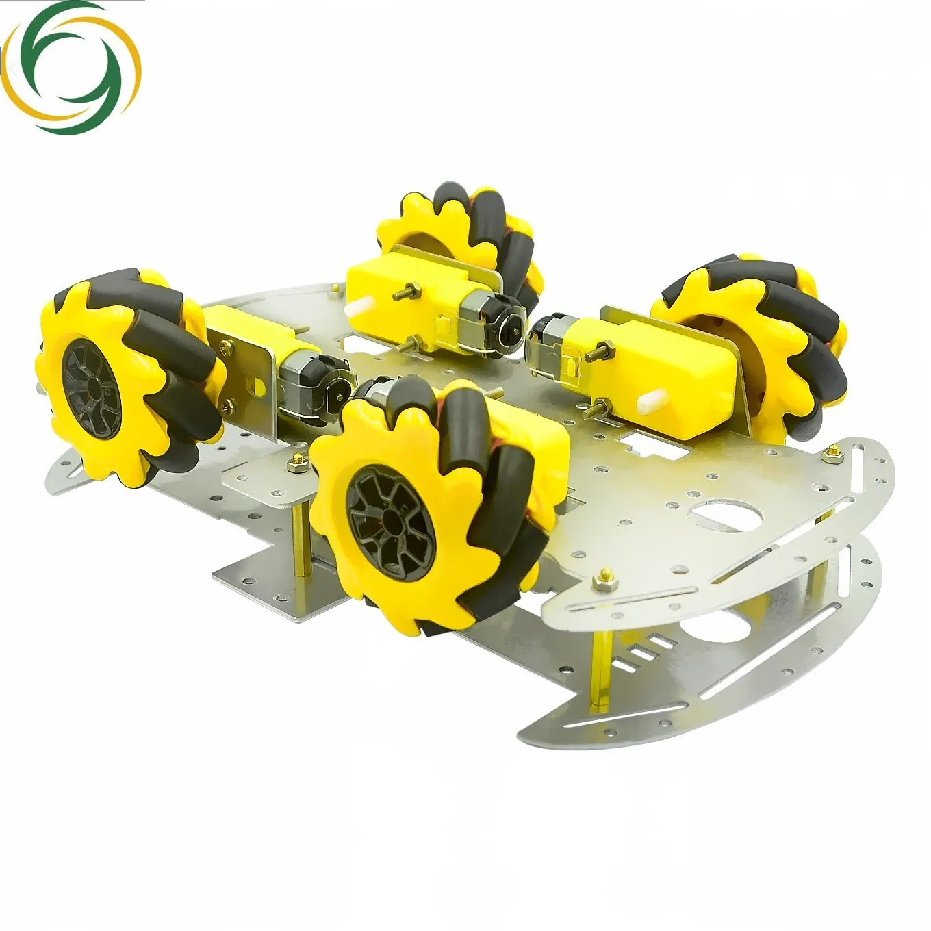 Imagem -04 - Omni-direcional Robot Car Chassis Kit Mecanum Roda tt Motor para Arduino Raspberry pi Faça Você Mesmo Toy Parts Pcs