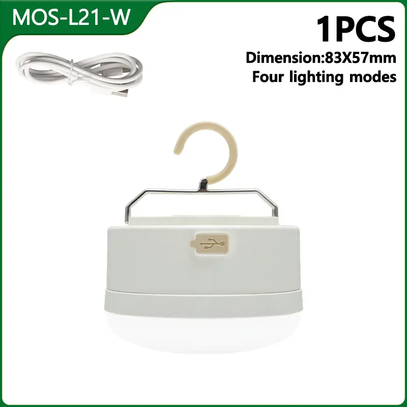MOSLIGHTING Мини-фонарь для кемпинга с 4 режимами освещения — фото товара