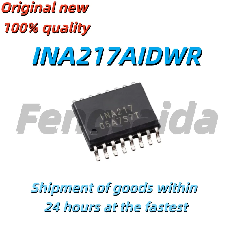 (5 pieces)  brand new INA217AIDWR INA217 Instrumentation Operational Amplifier SOP16 Integrated Circuit IC Chip