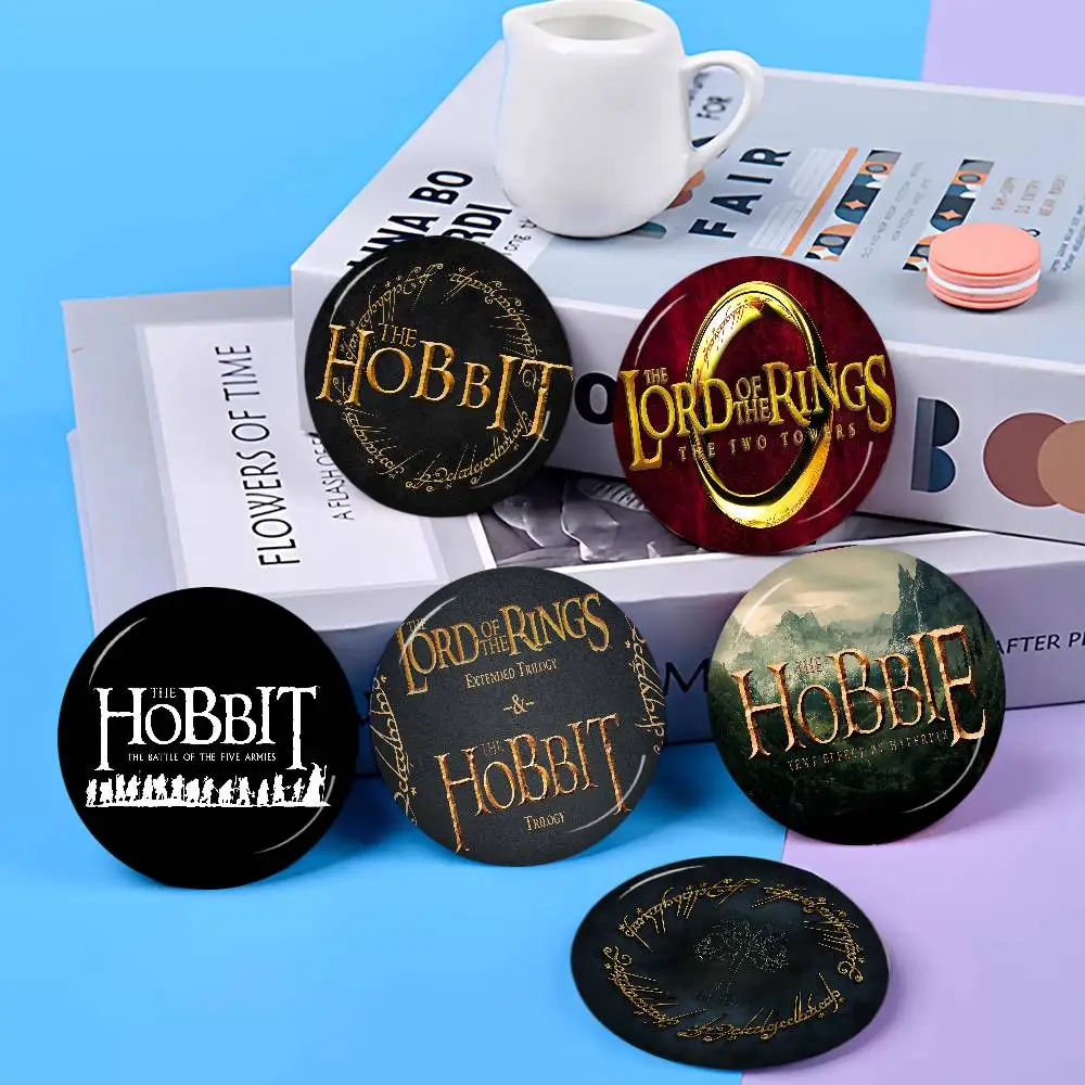 L-Lord of the Rings H-Hobbit Tinplate Soft Button Pin Brooch Metal Badge Custom Jewelry Accessories Hat Bag Lapel