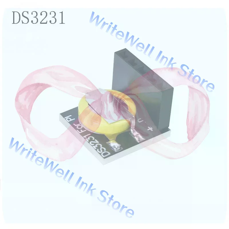 1Pcs High Precision I2C Interface DS3231 Time Clock RTC Module With/no Battery For 3.3V/5V Pi For Raspberry