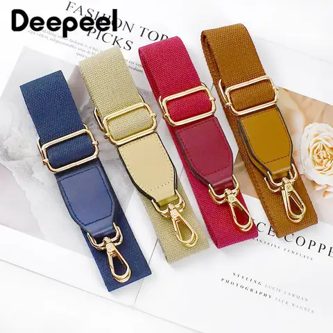 पीस डीपिल 3.8 सेमी कैनवास कॉटन बैग शोल्डर स्ट्रैप 80-130 सेमी एडजस्ट वेबिंग हैंडबैग क्रॉसबॉडी रिप्लेसमेंट बैग स्ट्रैप एक्सेसरी 10 best sales हैंडबैग का पट्टा - №7