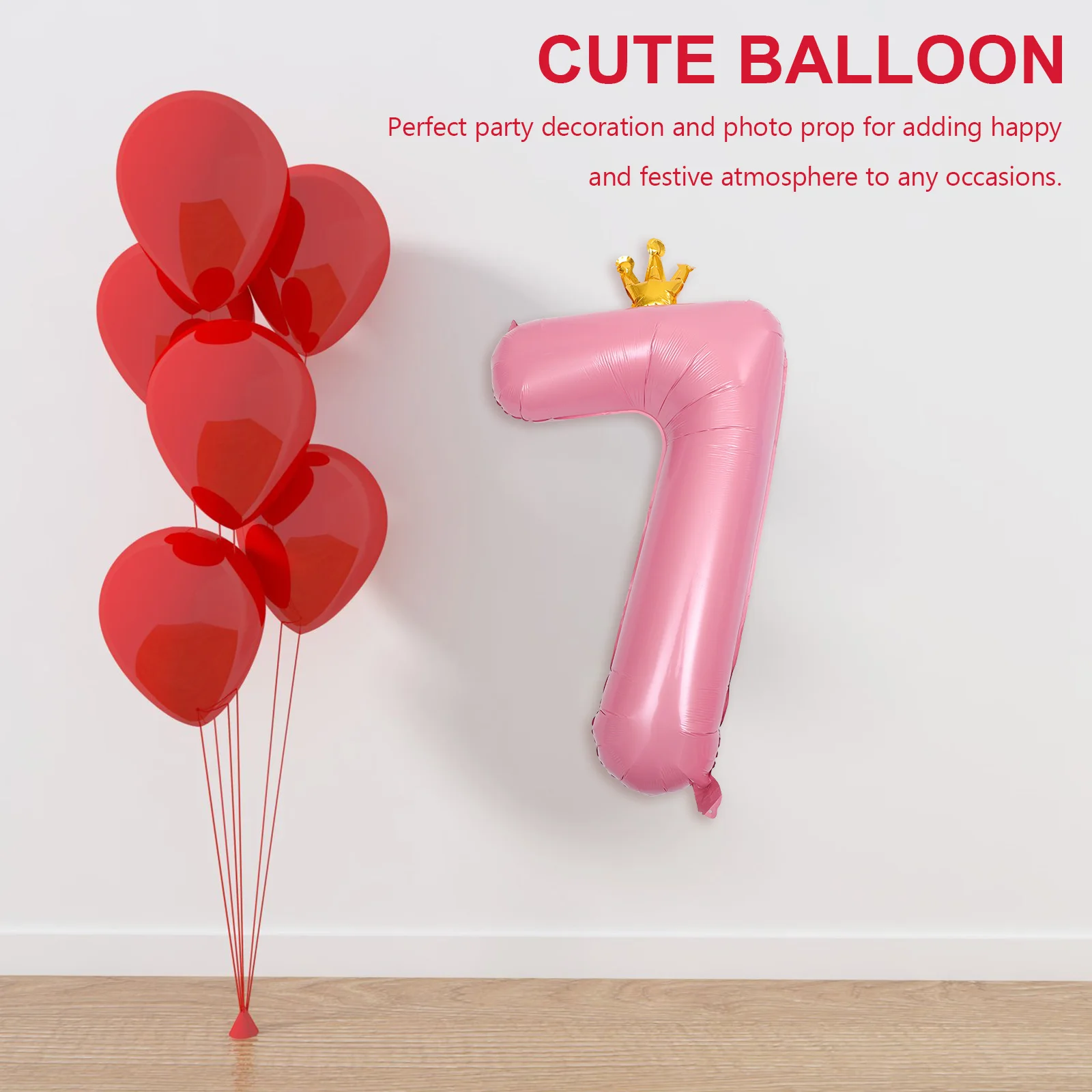 

Digital Foil Number For Birthday Wedding Party Decoration Large Aluminum Film Baby Shower Balloon Prop Party