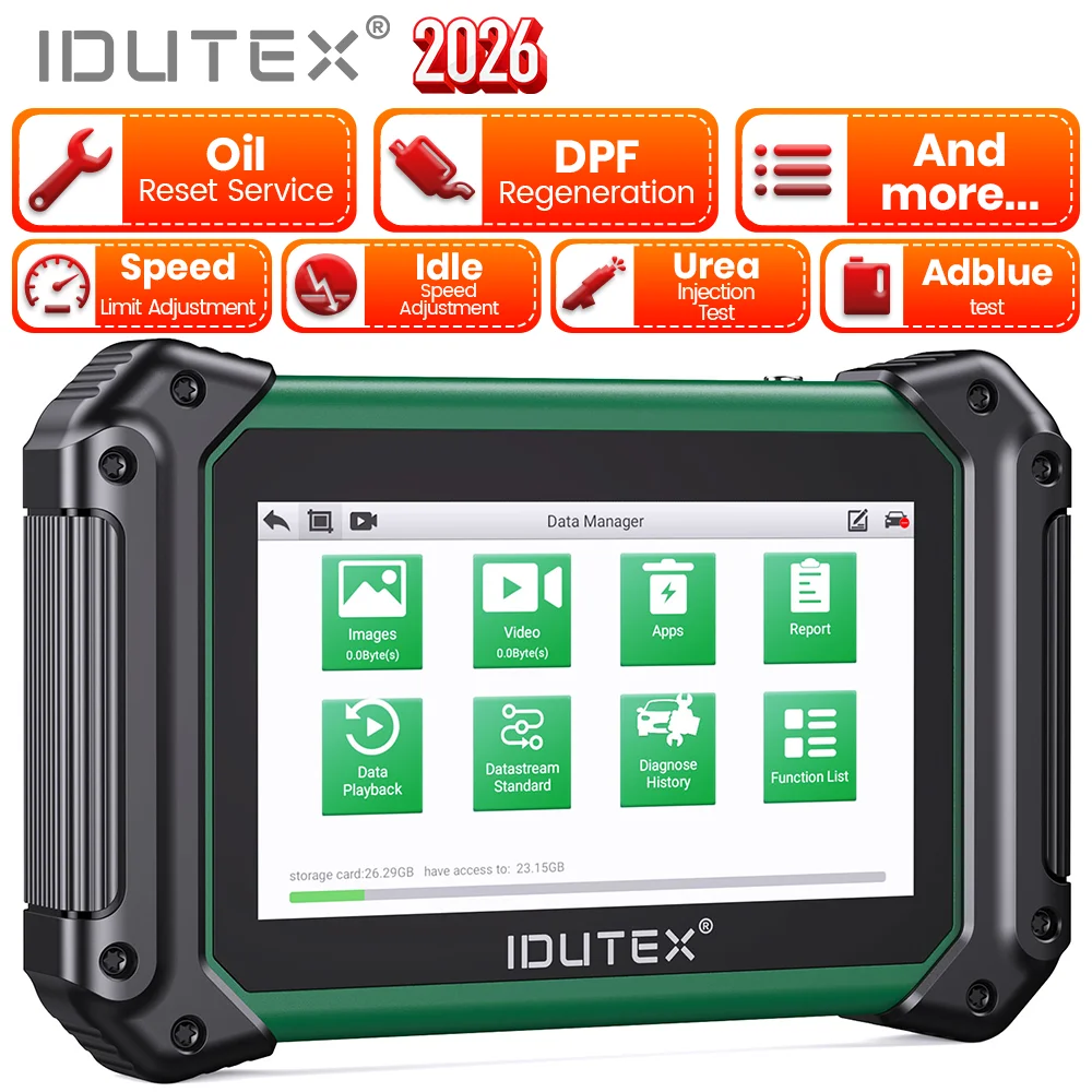 Heavy Equipment Diagnostic Tool - IDUTEX TS710 HD Alat Diagnostik Sistem