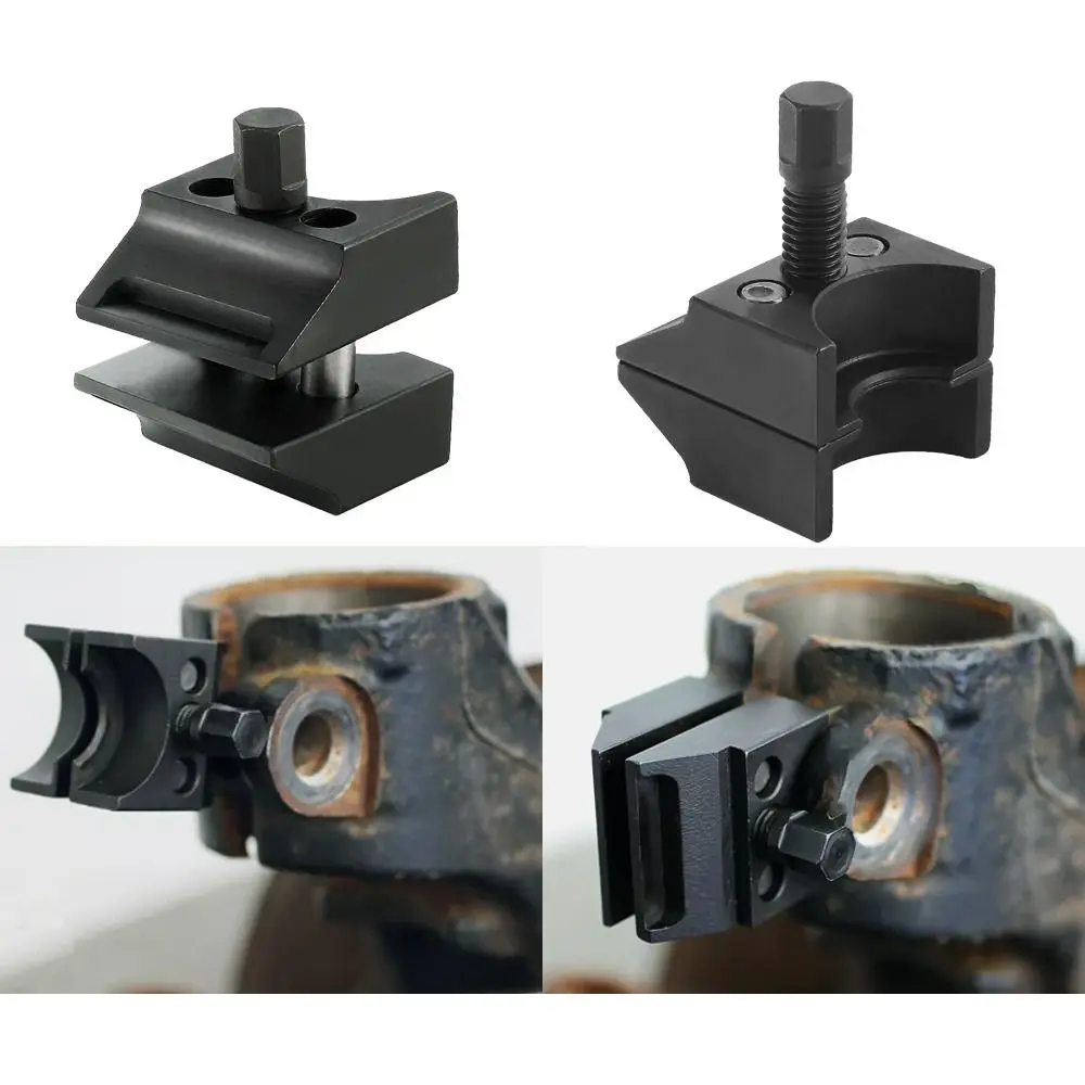 

Black Car Suspension Split Universal Durable Hub Steering Knuckle Spreader High Quality with Wrench Shock Absorber Removal Tools