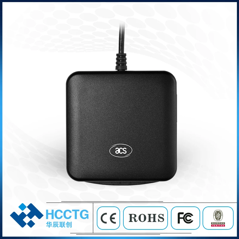 Imagem -02 - Cartão Chip ic Reading Writing Usb Smart Reader Writer Acr39u Compatível com Acr38 Acr39u-u1