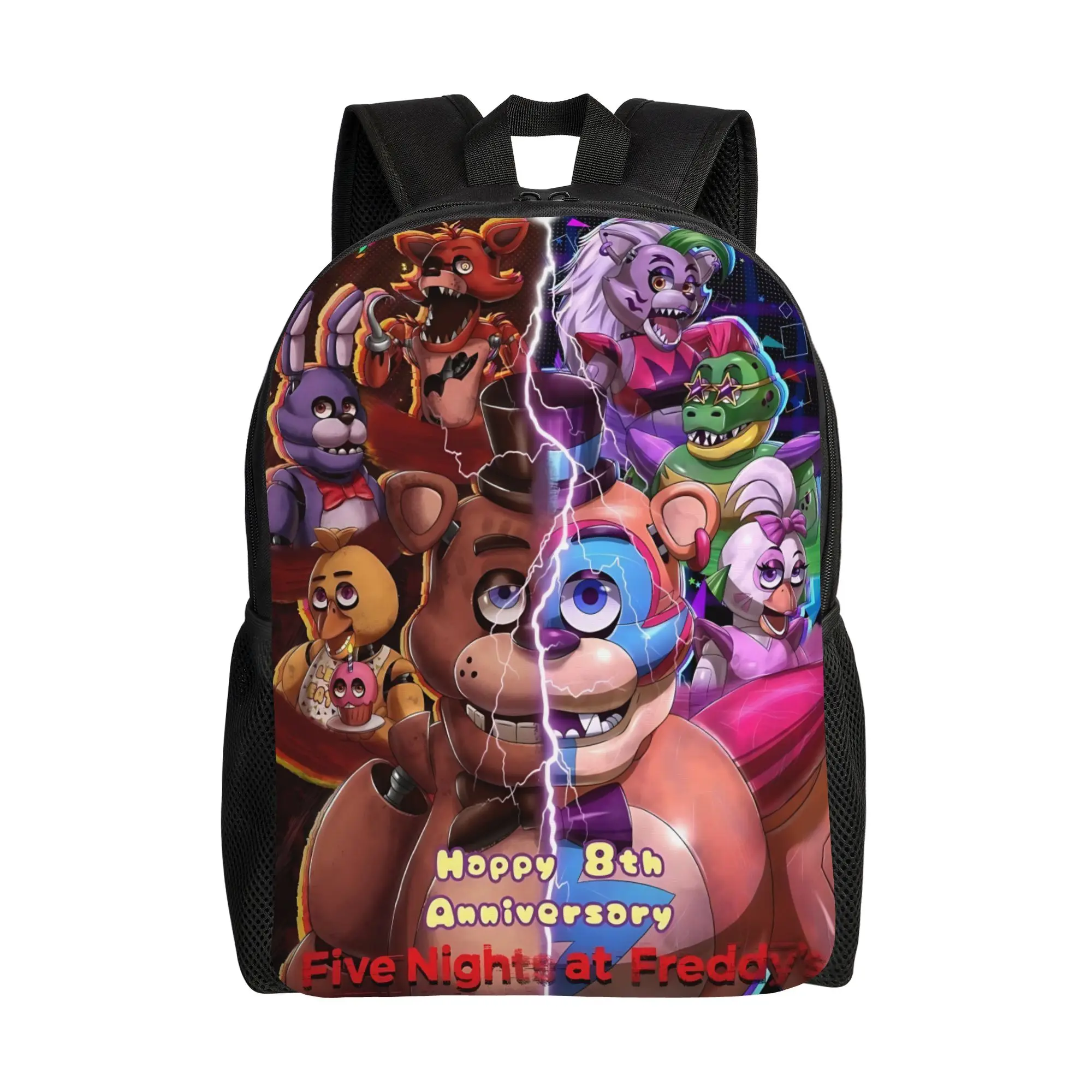 

ita bag Five Nights at Freddy's Daypack funko mochila Harajuku Design Camping Retro Washable Rucksack