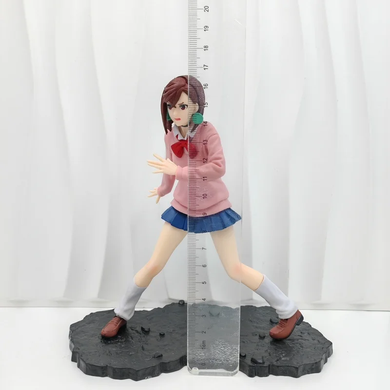 دان دا دان أنيمي الشكل Ayase مومو تاكاكورا كين تحصيل اليدوية تمثال 13-17 سنتيمتر مع قاعدة العرض العمودي لمحبي #5