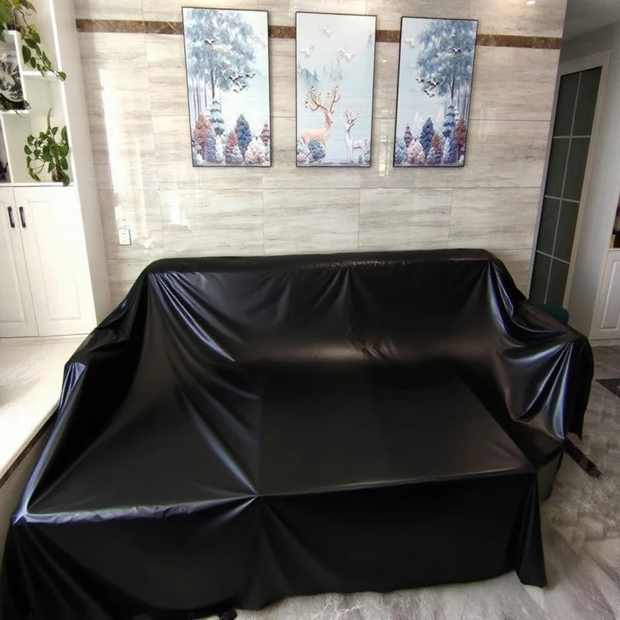 Household PVC Waterproof Sofa Cover Cloth Dirt Proof Urine Proof Easy To Maintain Sofa Cushion Full Cover Protective Cover