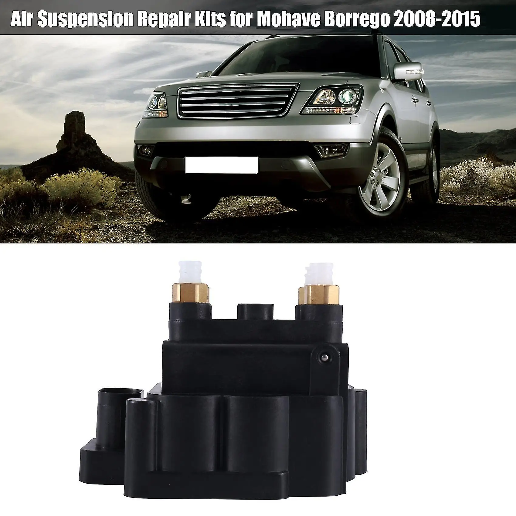 1pcs Air Compressor Solenoid Valve Block For KIA Mohave Borrego 2008-2015 558202J000 55820-2J000 Suspenison Repair Kit