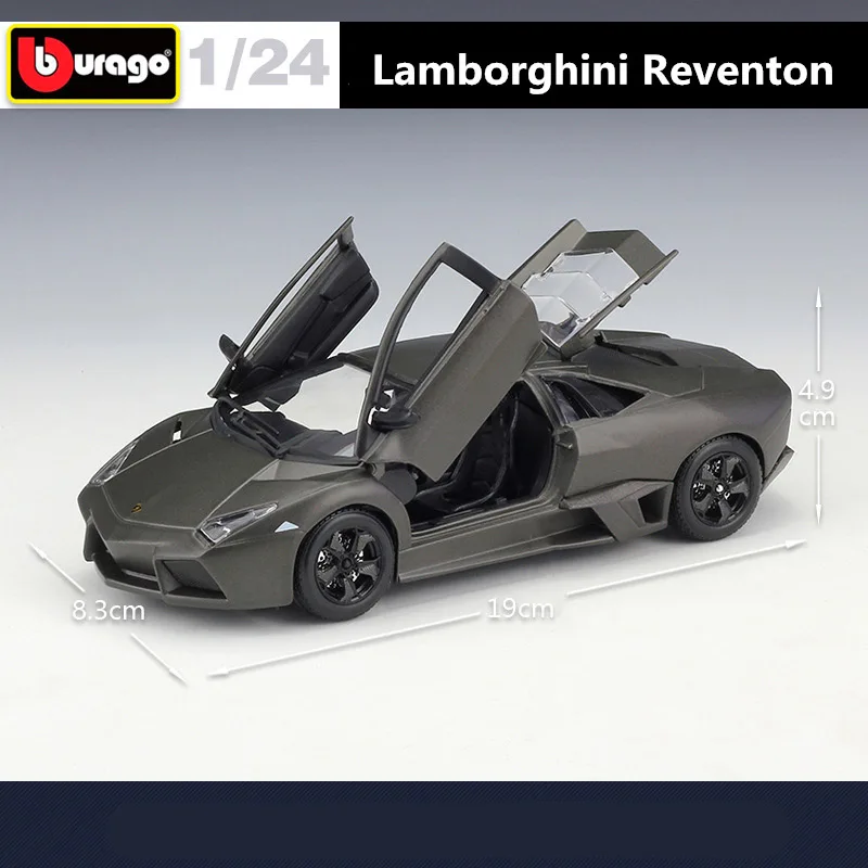 Bburago 1:24 Lamborghini Reventon Assembly Version Alloy Sports  Car Model Diecast Metal Toy Simulation Collection Children Gift