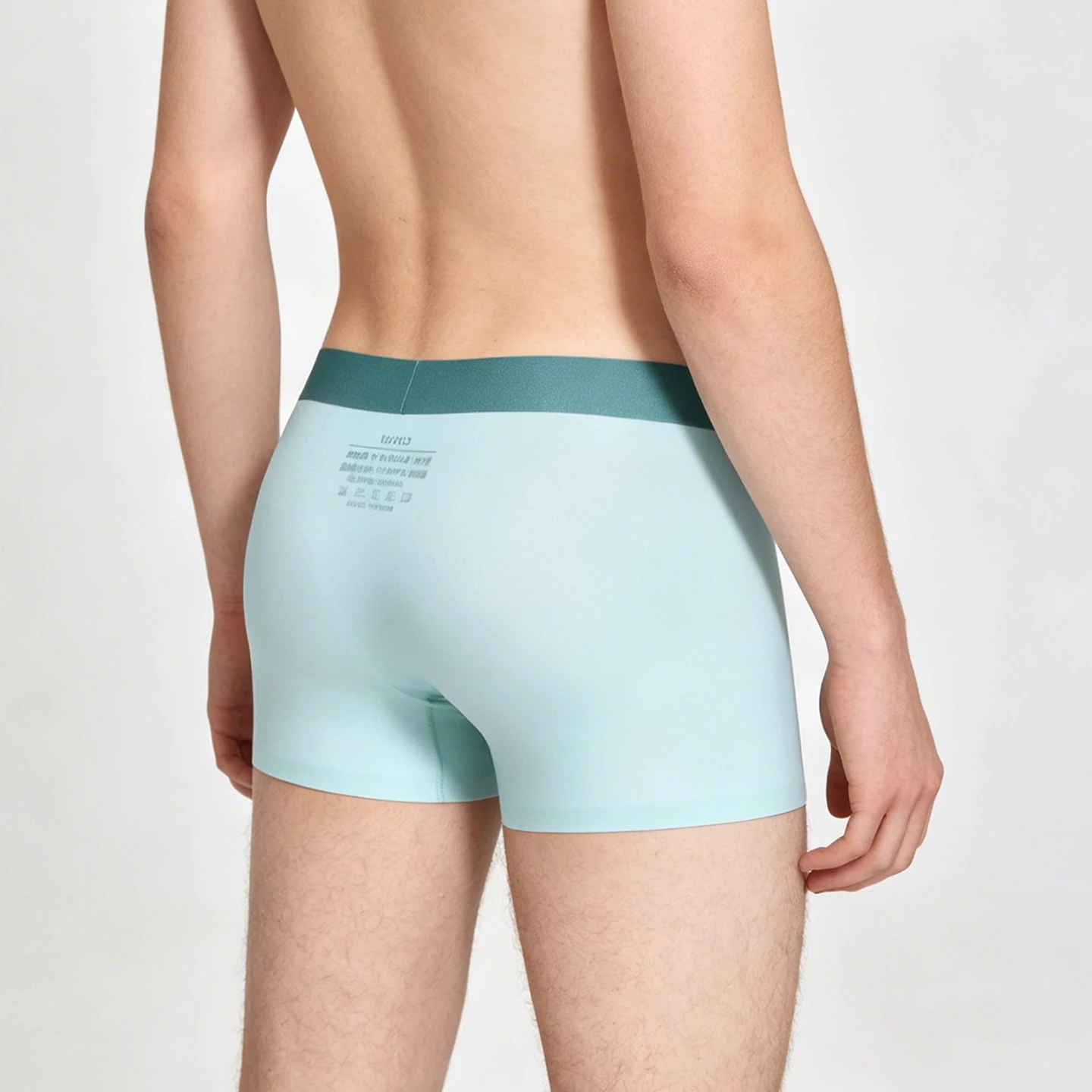 3-pack children's ice silk seamless underwear for boys in summer, thin design, medium to large size, antibacterial and breathabl