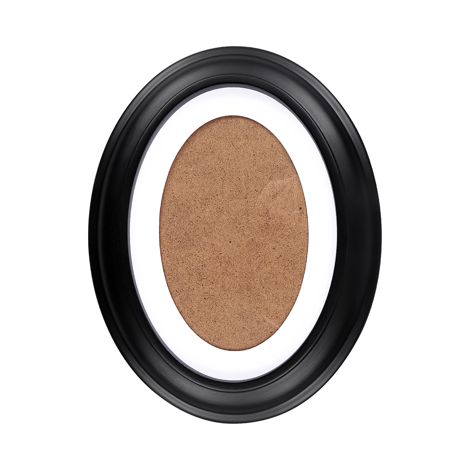 

Solid Wood Frame 7 Inch Oval Wall Hanging Vintage Home Oval Wooden Picture Frame Decor Picture Frames Storage Protection