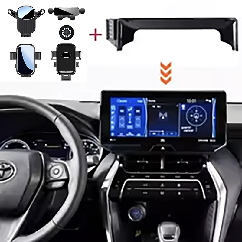 

Car Phone Holder For Toyota Venza XU80 2021 2022 2023 2024 phone stand special car anti-shake navigation stand