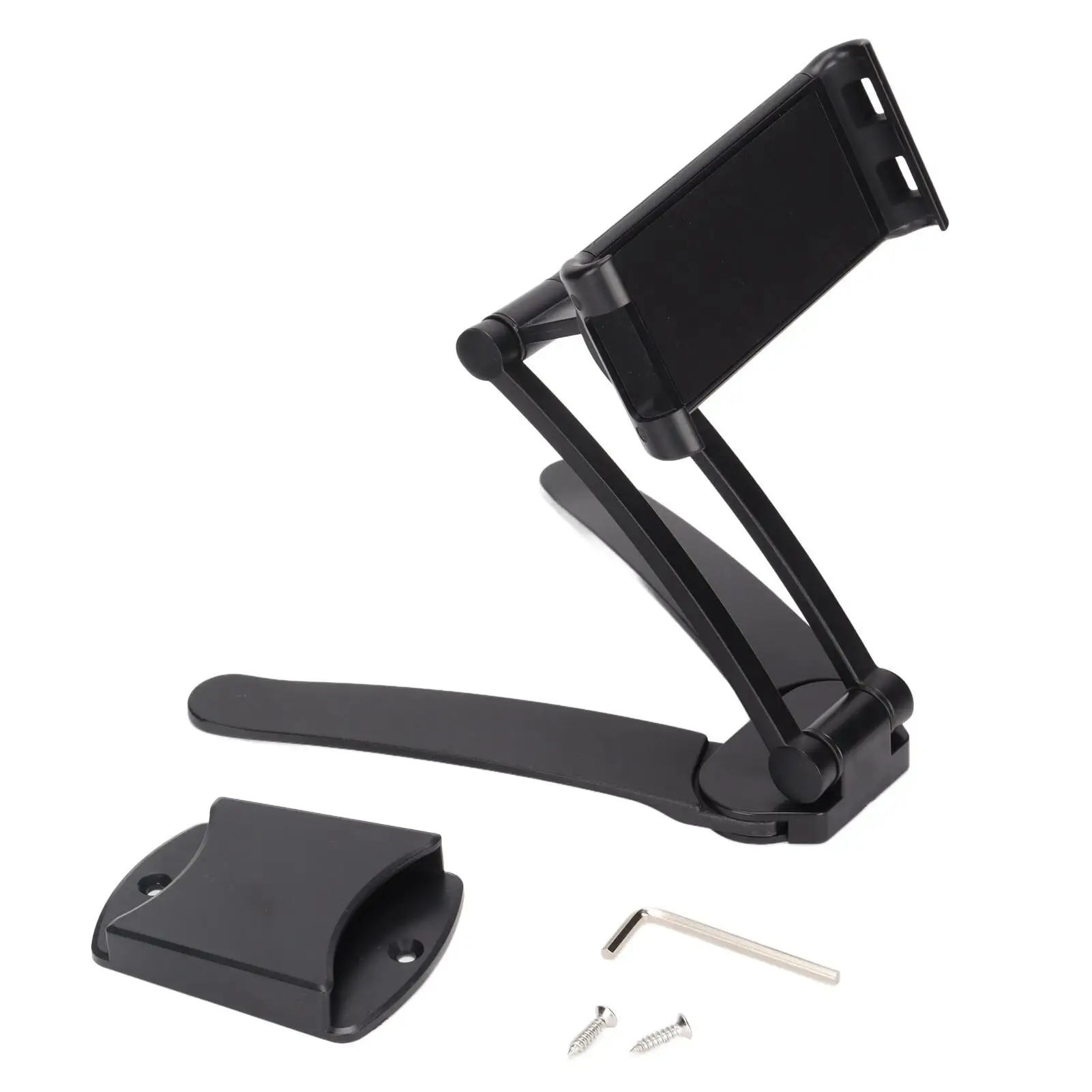 Universal Kitchen Phone Holder - Sturdy Stand for 5 -10 Inch Mobile Phones, Ideal for Tables