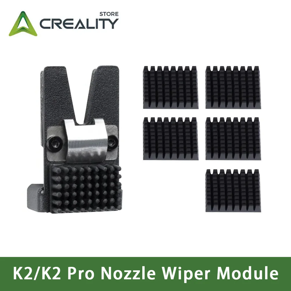 

Модуль стеклоочистителя сопла Creality K2/K2 Pro (с 5 клейкими лентами) Стеклоочиститель сопла_38×10,5×38.6_6, оригинальные аксессуары для 3D-принтеров