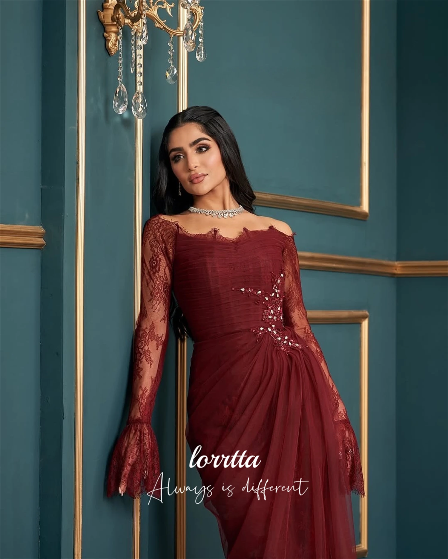 Lorrtta Customized Special Occasion Dress Prom Dresses Mermaid Birthday Dress Happy Sharon Dress Elegant Party Dress Cocktail image 3