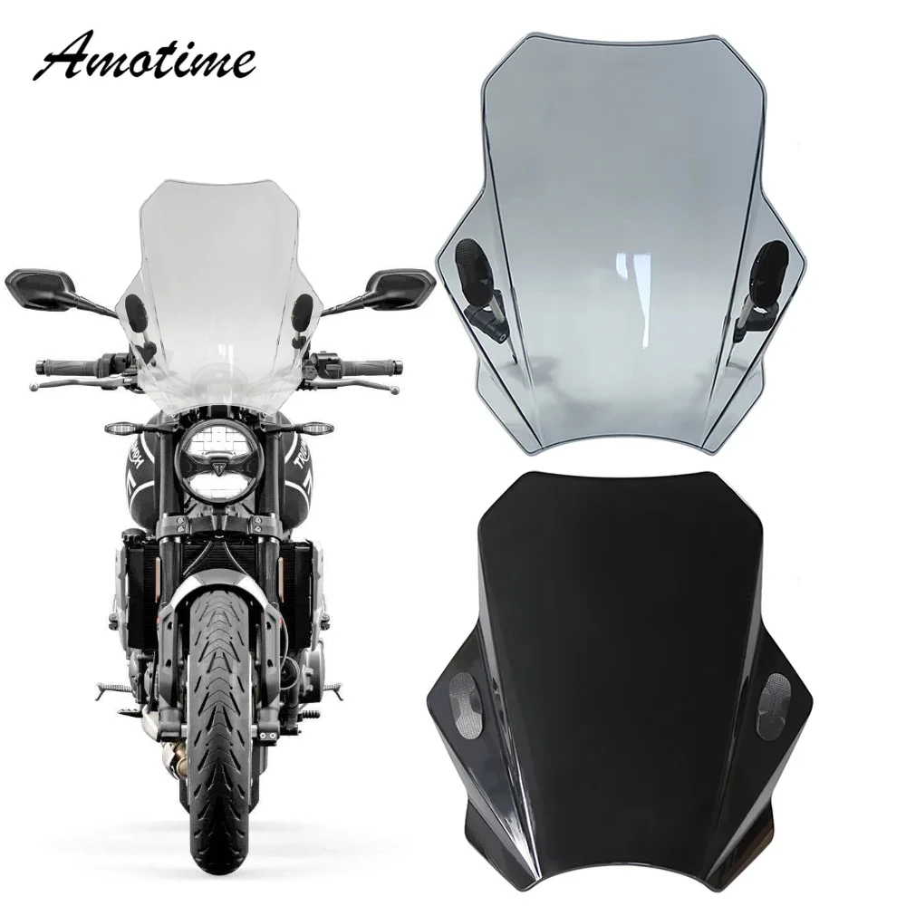 

For Trident 660 Trident660 2021 2022 New Motorcycle Accessories Windshield Wind Deflector Windscreen Fairing Baffle Cover