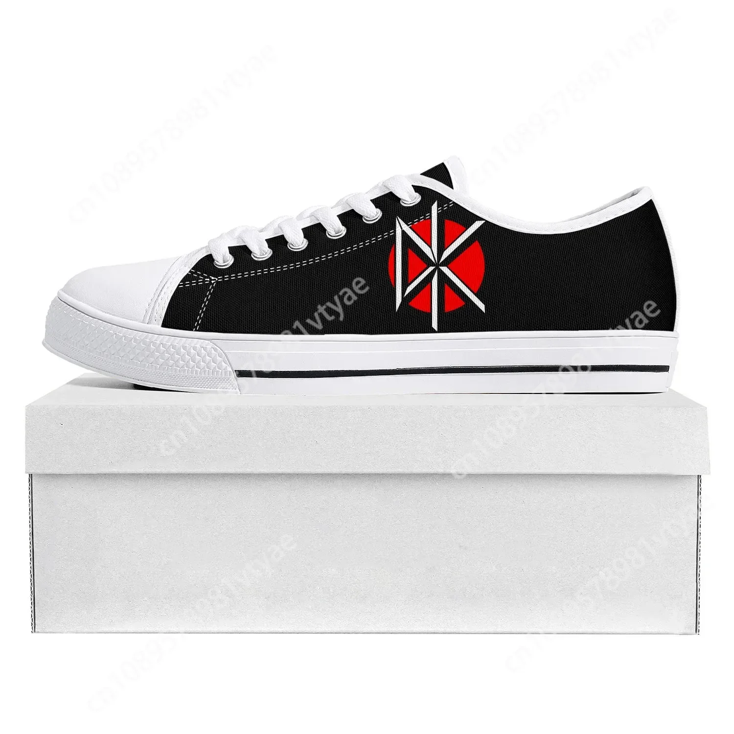 

Dead Rock Band Kennedys Low Top High Quality Sneakers Mens Womens Teenager Canvas Sneaker Red Casual Couple Shoes Custom Shoe