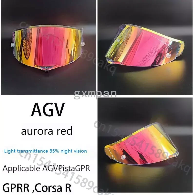 

ДЛЯ AGV Pista Helmet Stud Универсальная дневная и ночная линза для GPRR Race3 Corsa с гальваническим покрытием