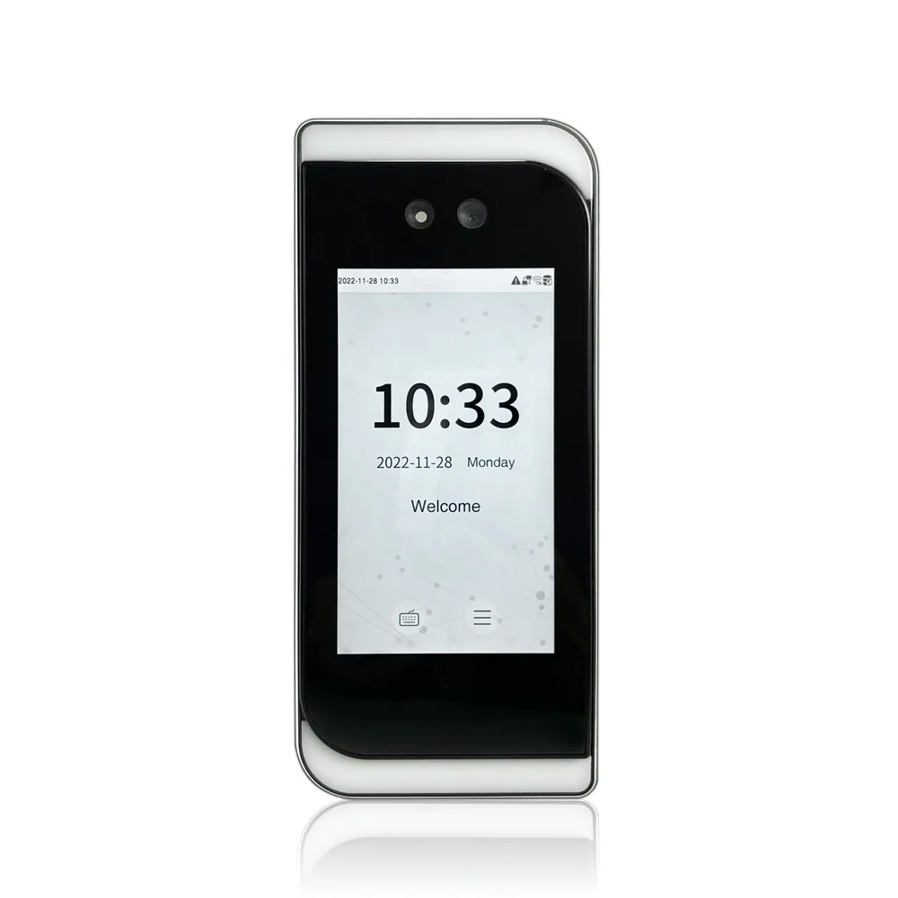 Waterproof Dynamic Face Recognition Terminal Time Attendance Access Control Machine