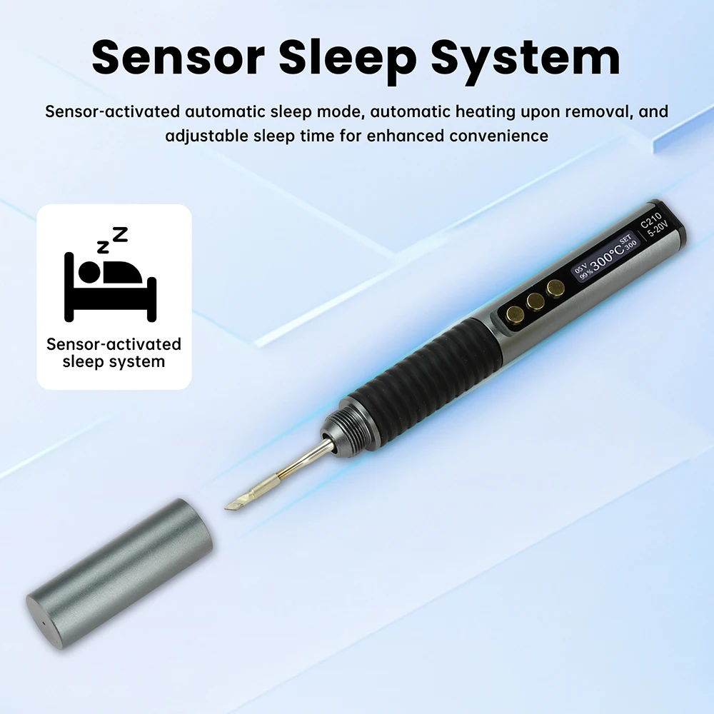 DC 9-20V 휴대용 미니 타입-C USB 가정용 전자 수리 납땜 도구 학생용 전기 납땜 펜