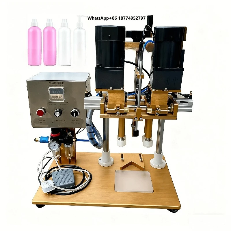 Capping Machine Plastic Powder Capping Machine Screw Semi-automatic Capping Machine Table
