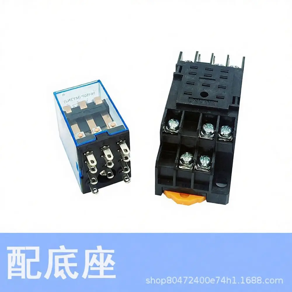For For GANGKOO Electrical Intermediate Relay Module MY4NJ MY2NJ LY2NJ HH52P HH54P 220V 24V 12V Automation Control Switch Device