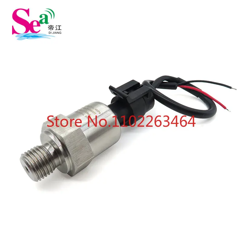 Pressure sensor 2 sub interface Water pressure Air pressure Oil pressure sensor 12-24V output 4-20MA