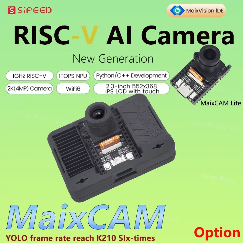 

Новая плата MaixCAM AI Visual Dev NPU RISCV Audio Serial Port WIFI6 Sipeed
