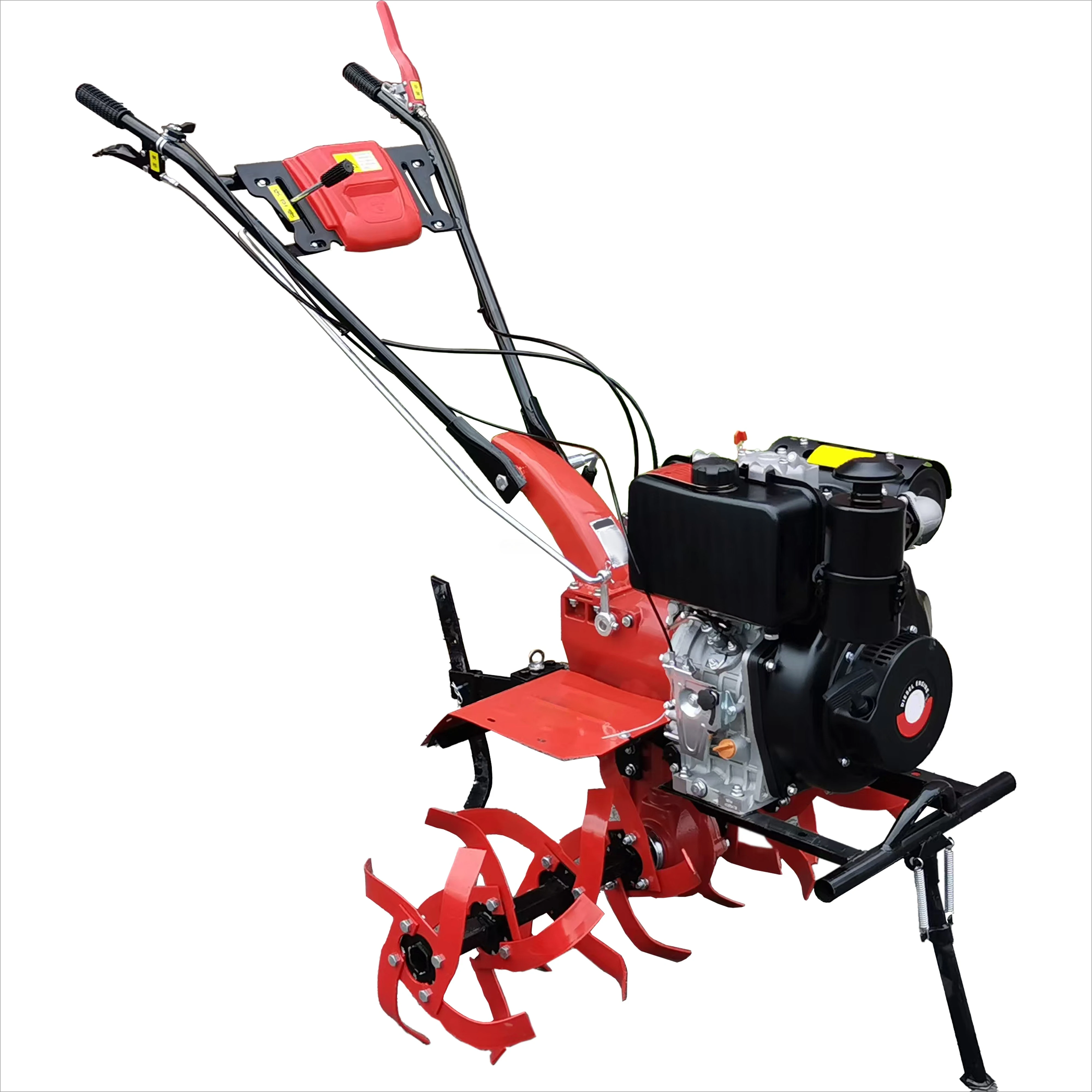 

High productivity 12hp mini tiller new agricultural machinery equipment weeding function small agricultural garden industry