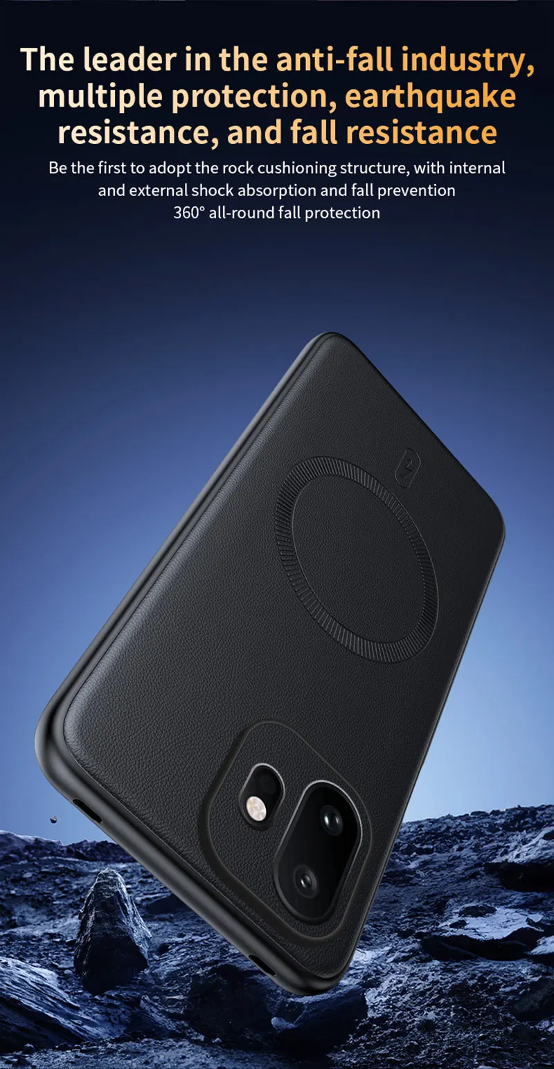 Für Oneplus 15T Hülle Magnetische Leder-Schutzhülle Für Oneplus 15T Anti-Fingerabdruck Rutschfest PC+TPU – Detail 15