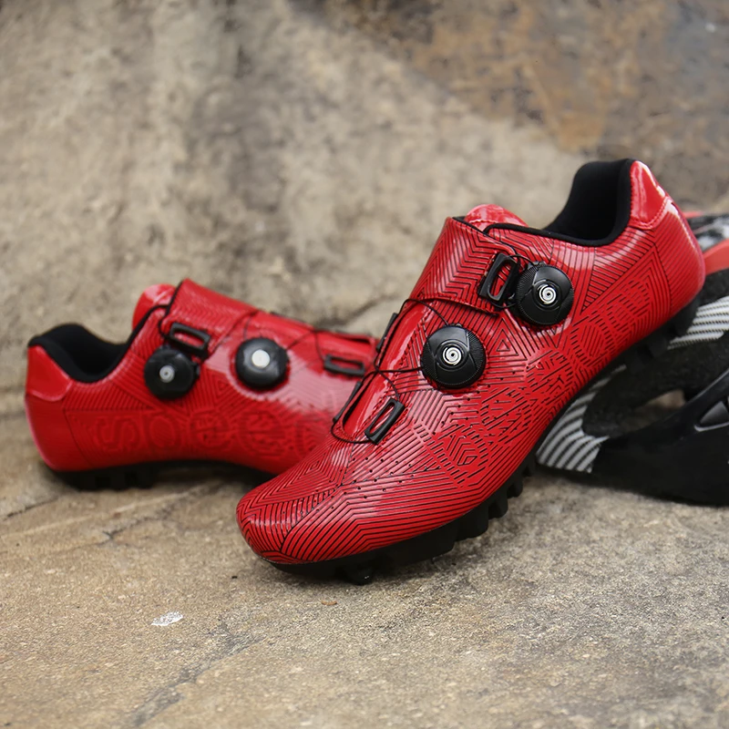 

Bicycle professional riding shoe comfortable casual unisex four season anti slip wear-resistant breathable mountain cycling shoe