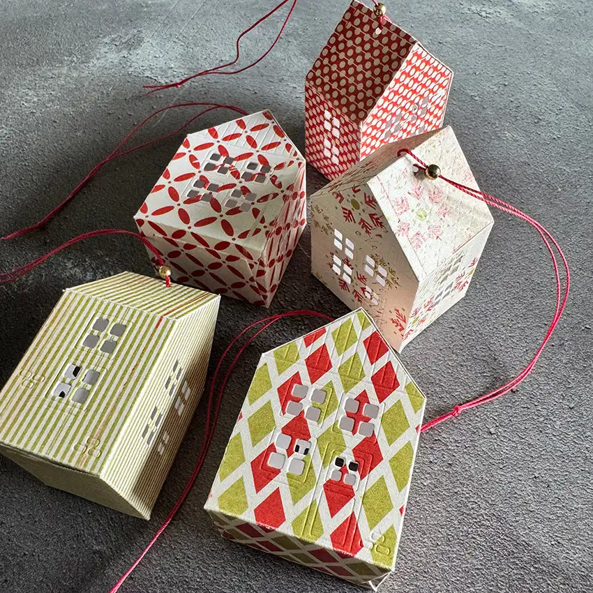 Imagen 5: Navidad 3D casa ángeles cumpleaños alfabeto bolsa de regalo etiqueta de esquina troqueles de corte nuevo 2025 Scrapbooking tarjeta deslizante sobre artesanía