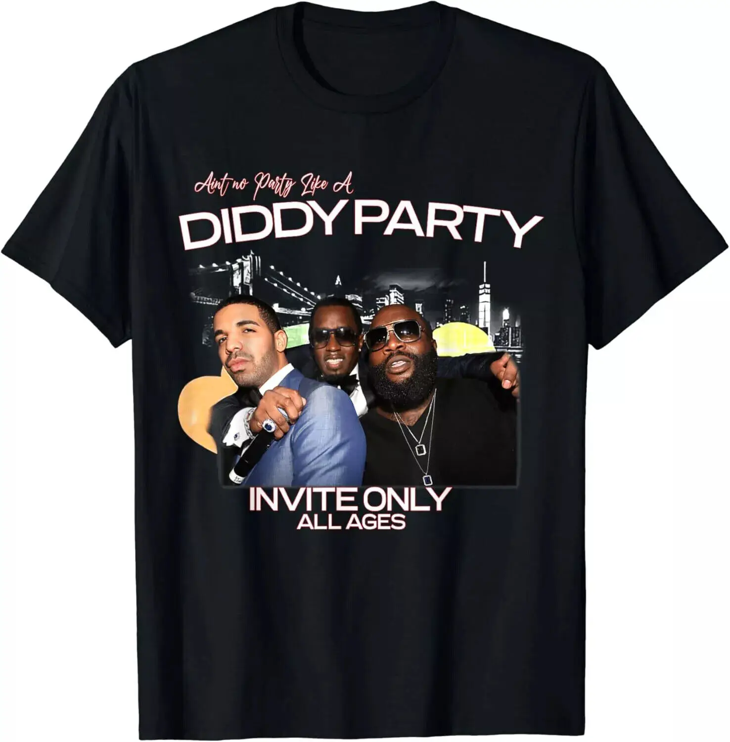 Aint No party Like A Diddy Ver 3, Rap Unisex T-Shirt