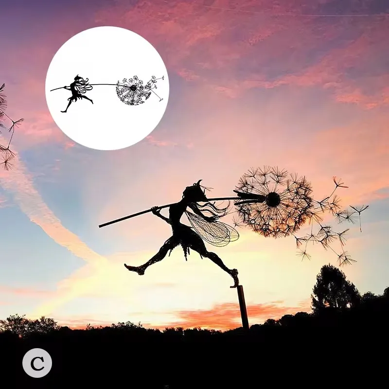 Fairy Garden Wire Statue 3