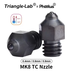C Trianglelab®& Phaetus® collaboration MK8 TC Nozzle Super Wear-Resistance DLC coating for ENDER3 CR10 CR5 Cr6 SE