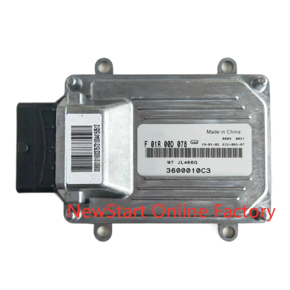 

F01R00D078 New ECU Original Car Engine Computer Board Electronic Control Unit F01RB0D078 3600010C3 JL466Q Fit for ChangAn Truck