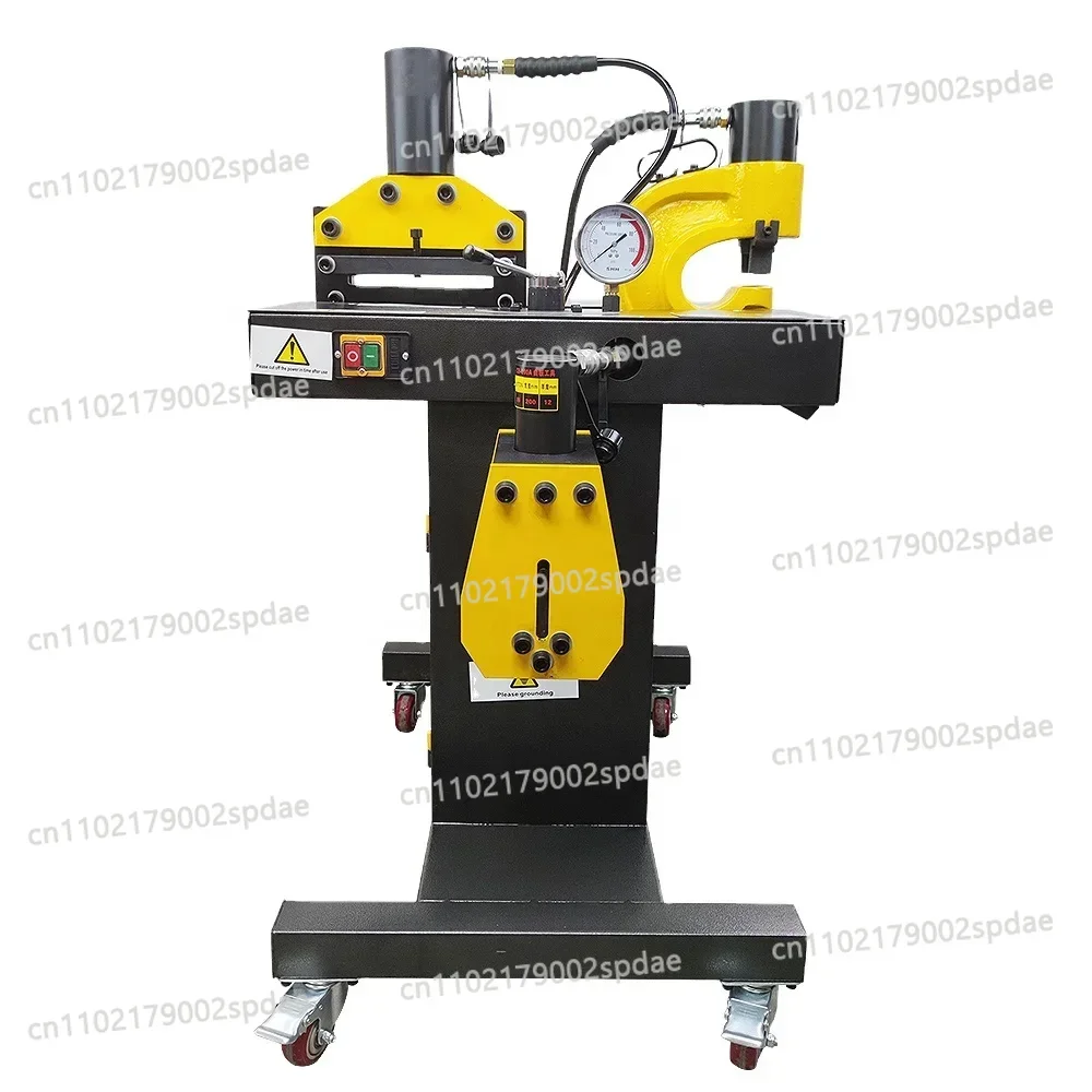 Three in One Hydraulic Busbar Cutting Punching Bending Machine